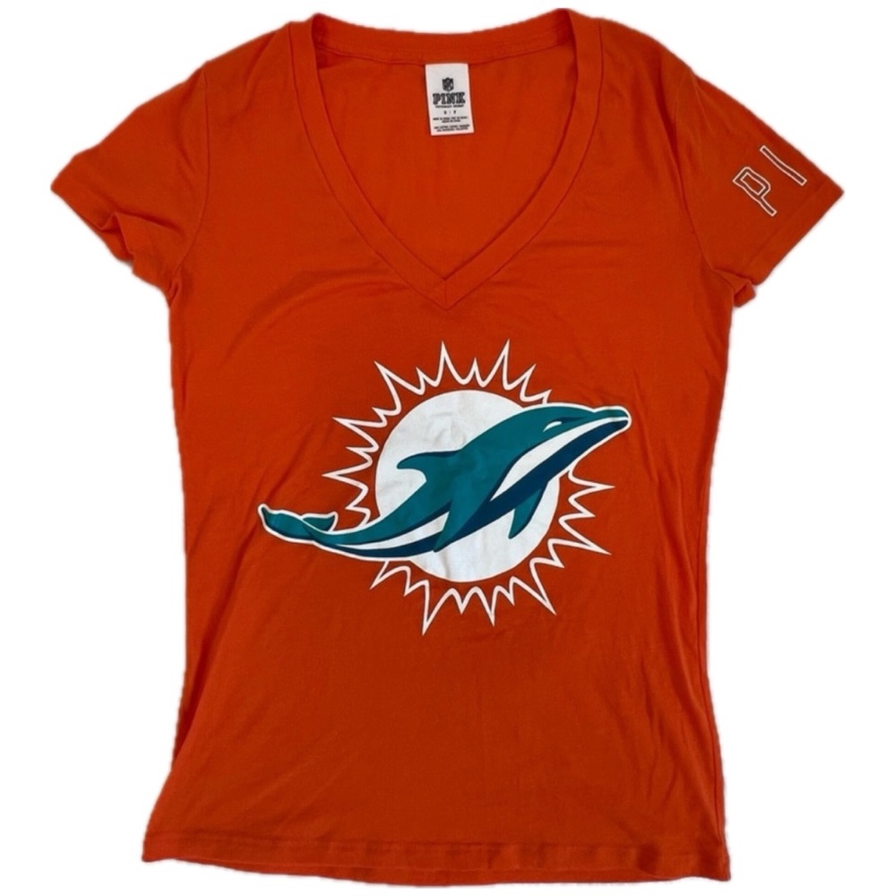 Rare Miami Dolphins Victoria's Secret‎ Pink Tee